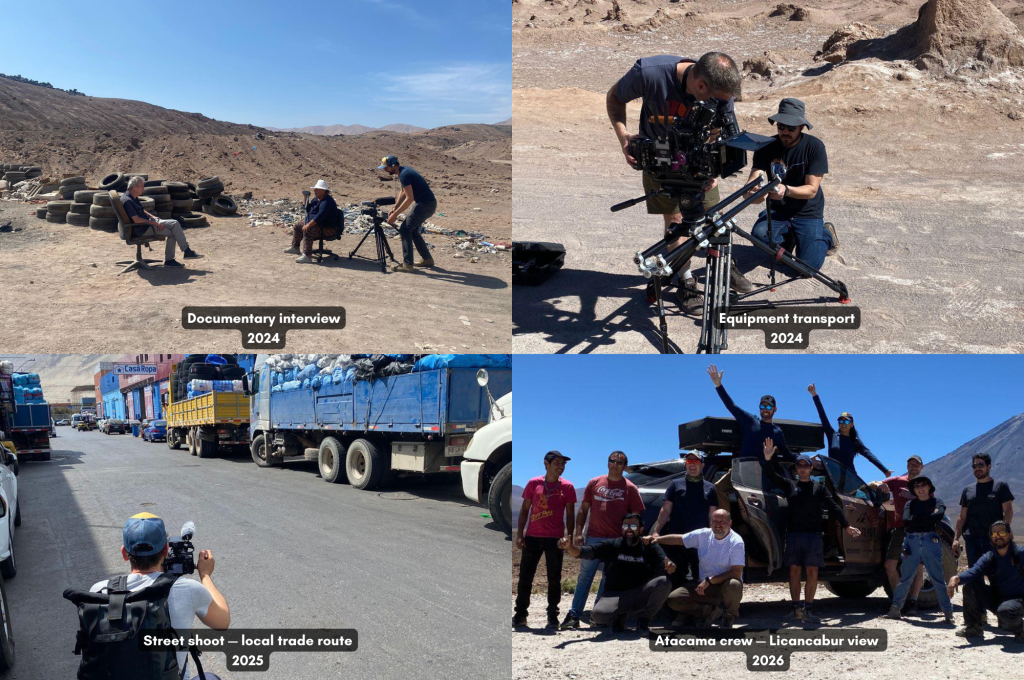 Chile behind the scenes pics